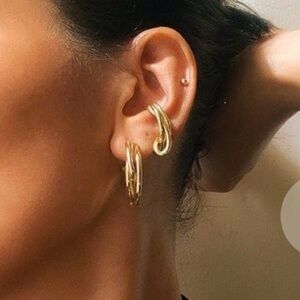 Faris Tangle Ear Cuff Bronze
